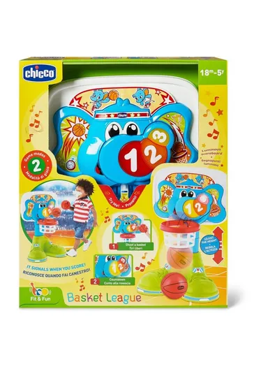 18m-5Years Plastic Basketball League Elephant Toy With Music &amp; Lights For Kids 9343