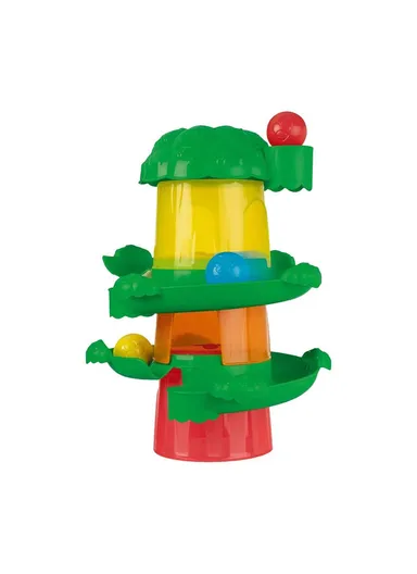 6-36m Plastic 2-in-1 Tree House Toy With Balls &amp; Slides For Baby 11084 (D13 x W15 x H21)cm