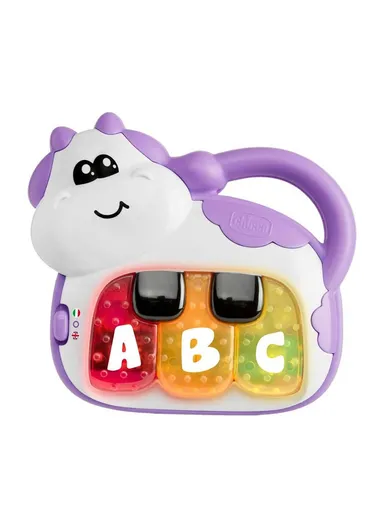 6-36m Plastic Cow Piano Toy For Baby 11159