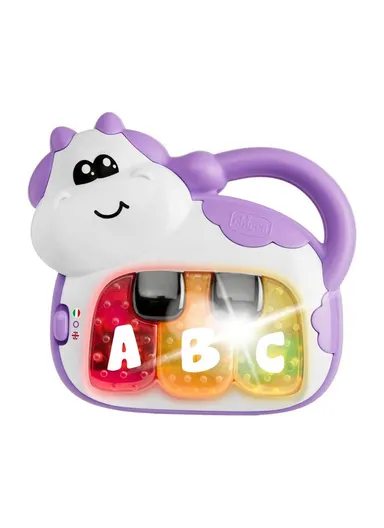 6-36m Plastic Cow Piano Toy For Baby 11159