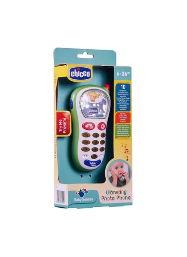 6-36m Plastic Vibrating Photo Phone Toy For Baby 60067