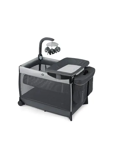 0m+ Fabric &amp; Mesh Lullaby Zip Playard For Baby 79754.33 (L114 x W79 x H117)cm