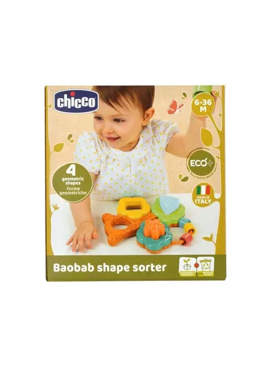 6-36m Recycled Plastic Baobab Shape Sorter 10493 (D5 x W18 x H9)cm