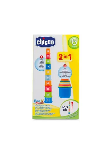 9-36m 3 In 1 10 Pcs Plastic Stacking Cups 7511
