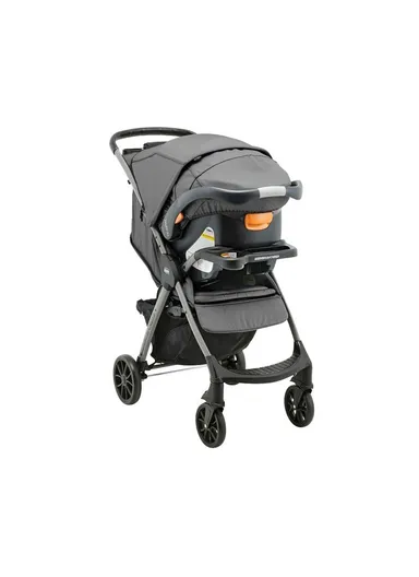 0m+ Polyester Foam &amp; Metal Stroller With Car Seat Mini Bravo Plus Travel System For Baby 79660.04 