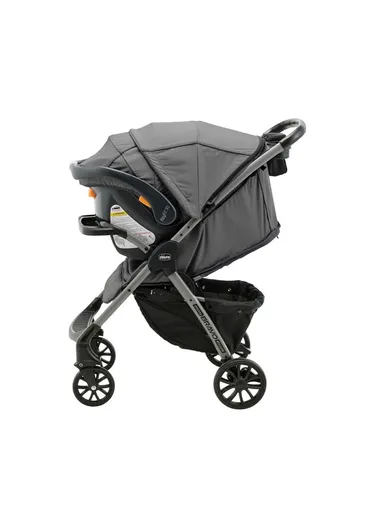 0m+ Polyester Foam &amp; Metal Stroller With Car Seat Mini Bravo Plus Travel System For Baby 79660.04 