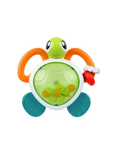 6-36m Plastic Lighting Turtle Rattle 11588 (D4 x W12 x H13)cm