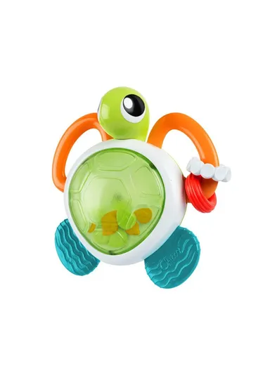 6-36m Plastic Lighting Turtle Rattle 11588 (D4 x W12 x H13)cm