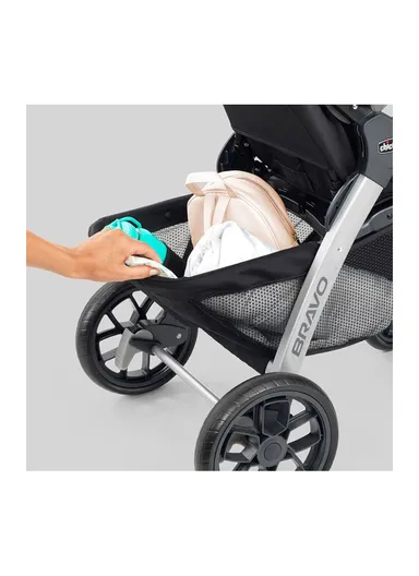 0m+ 2 Pcs Mesh Metal Plastic Stroller &amp; Car Seat Bravo Travel System Set For Baby 79632.92