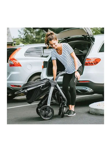 0m+ 2 Pcs Mesh Metal Plastic Stroller &amp; Car Seat Bravo Travel System Set For Baby 79632.92