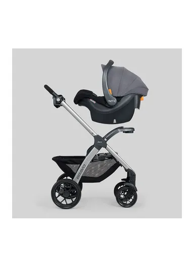 0m+ 2 Pcs Mesh Metal Plastic Stroller &amp; Car Seat Bravo Travel System Set For Baby 79632.92