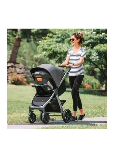 0m+ 2 Pcs Mesh Metal Plastic Stroller &amp; Car Seat Bravo Travel System Set For Baby 79632.92