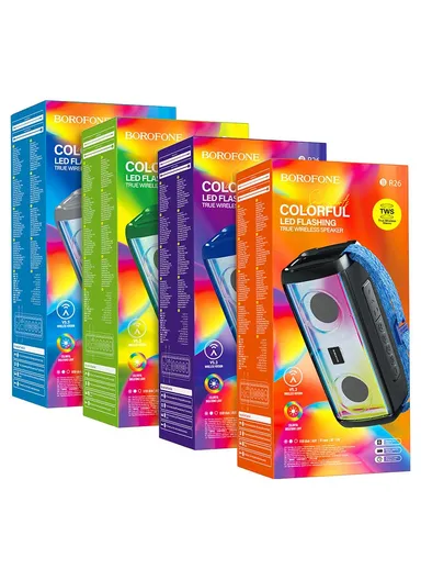 5W 1500mAh Wireless Speaker BR26 (L7.96 x W20.75 x H9.08)cm