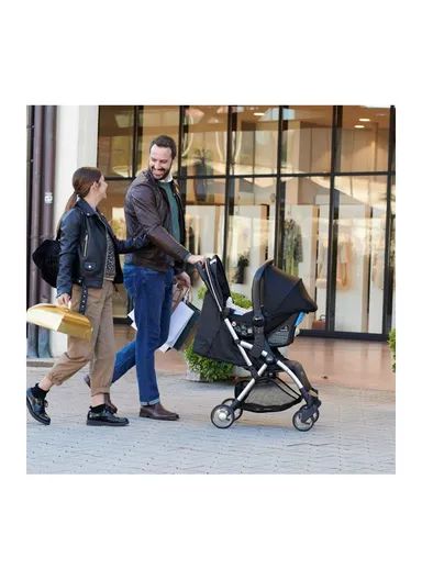 0m+ Fabric &amp; Metal 2 In 1Goody Plus Stroller &amp; Car Seat With Adaptor 79877.21+79739 (L105 x W46.5 x H79)cm