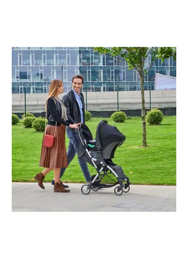 0m+ Fabric &amp; Metal 2 In 1Goody Plus Stroller &amp; Car Seat With Adaptor 79877.21+79739 (L105 x W46.5 x H79)cm