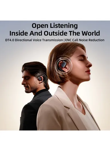 Openfree Open-Ear True Wireless Headphones Wireless Bluetooth Headphones HiFi Sound Hook Earphones JR-OE2