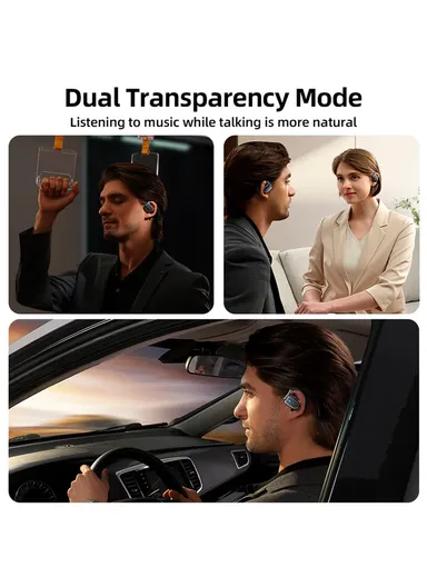 Openfree Open-Ear True Wireless Headphones Wireless Bluetooth Headphones HiFi Sound Hook Earphones JR-OE2