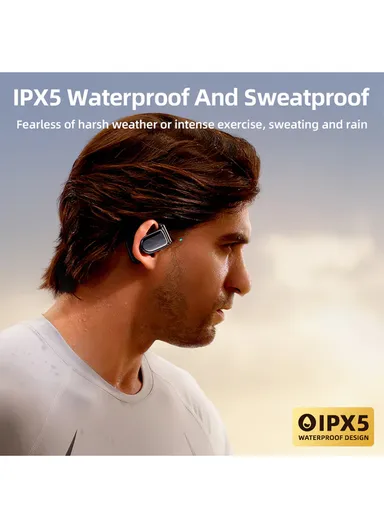 Openfree Open-Ear True Wireless Headphones Wireless Bluetooth Headphones HiFi Sound Hook Earphones JR-OE2