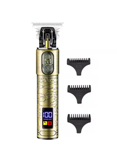 5W 600mAh Professional Rechargeable Cordless Hair Trimmer Digital Display KM-863