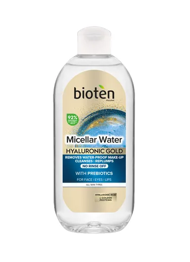 400ml Hyaloronic Gold Micellar Water