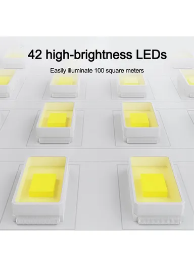 2400mAh LED Camping Lantern Bluetooth Speaker With Portable Emergency Light Power Bank HS-LY01-V1 - White