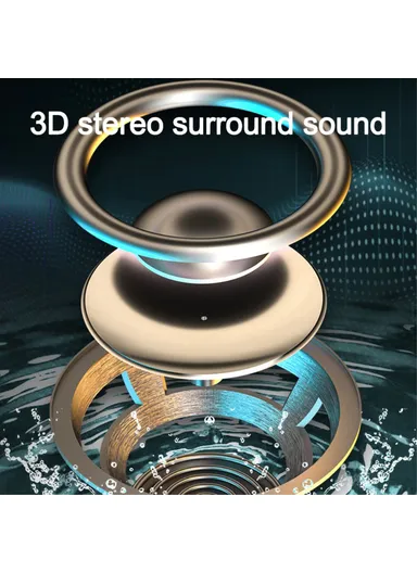 2400mAh LED Camping Lantern Bluetooth Speaker With Portable Emergency Light Power Bank HS-LY01-V1 - White