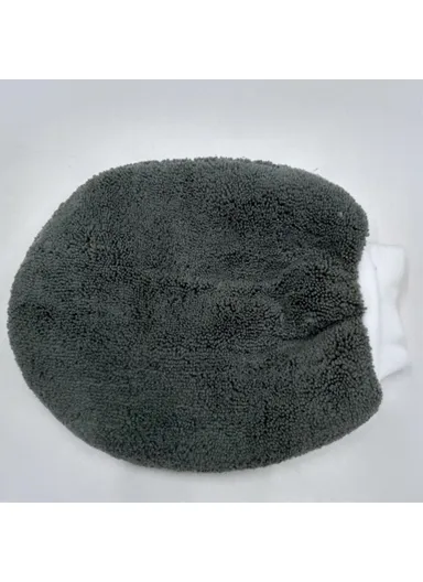 9PCS Microfiber Car Wash Kit Auto Detailing Washing Tools for Cleaning Windshield Hood Doors Windows - Grey 