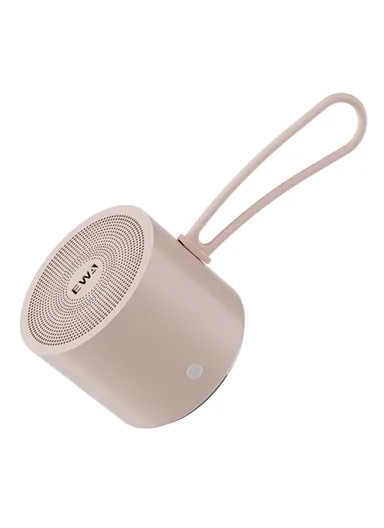 500mAh Bluetooth Speaker Outdoor Waterproof TWS Subwoofer Wireless Loudspeaker A127 (D4.6 x H3.93)cm - Pink