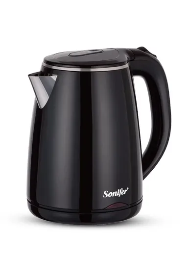 1000W 1L Stainless Steel &amp; Plastic Fast Electric Kettle For Boiling Water, Coffee, Milk &amp; Tea SF-2110