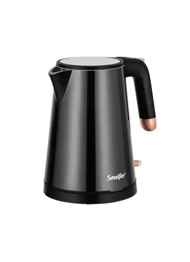 1000W 1L Stainless Steel &amp; Plastic Fast Electric Kettle For Boiling Water, Coffee, Milk &amp; Tea SF-2111