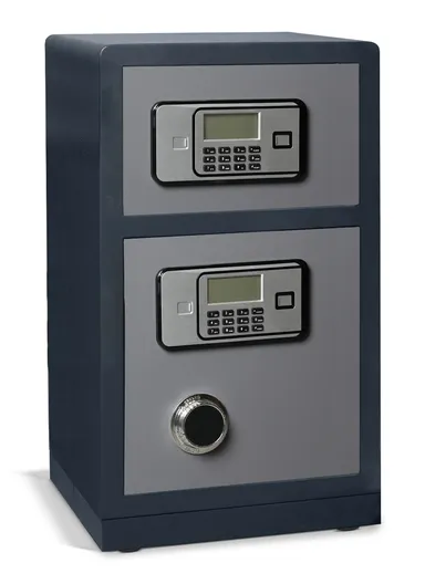 45Kg (W46 x D42 x H80)cm Electronic Digital With Two-Door &amp; 5 Locking Bolts Solid Steel Safe Box D80