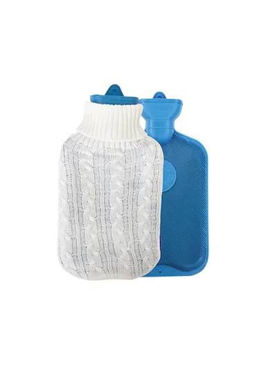 2L Rubber Hot Water Bag With Knitted Cover OPH-303