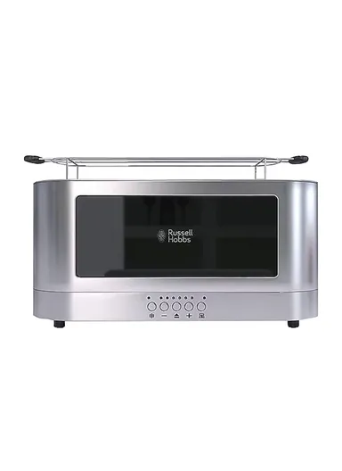 1420W Stainless Steel &amp; Glass Compact Elegance Toaster With Toast Technology &amp; 7 Browning Settings 23380-56