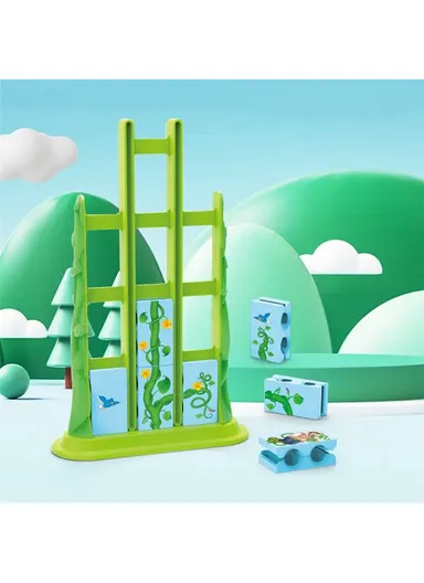 Parent-Child Interactive DIY Image Puzzle Board Game Matching Flip Jigsaw 5777-45 (L27.5 x W17.5 x H4)cm