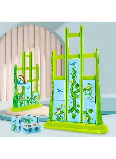 Parent-Child Interactive DIY Image Puzzle Board Game Matching Flip Jigsaw 5777-45 (L27.5 x W17.5 x H4)cm