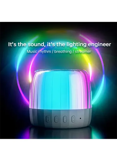 3W 500mA Plus Wireless Bluetooth Portable Speaker With RGB Light Outdoor Mini Subwoofer Thinkplus K3