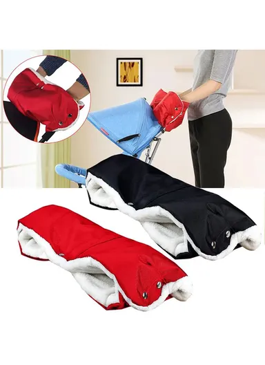 Baby Warmer Pram Stroller Winter Muff Waterproof Hand Glove