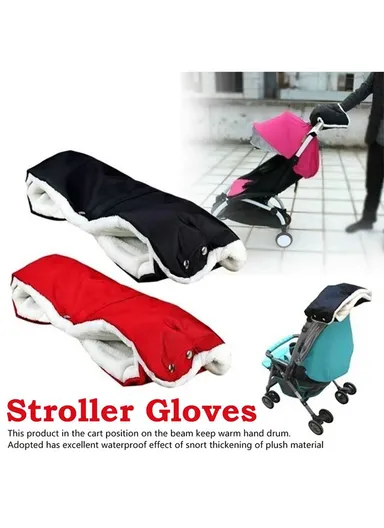 Baby Warmer Pram Stroller Winter Muff Waterproof Hand Glove