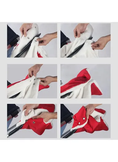 Baby Warmer Pram Stroller Winter Muff Waterproof Hand Glove