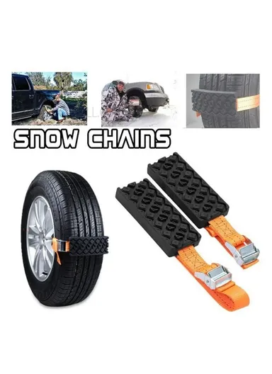 Car Recovery Traction Boards, Mud Sand Snow Tire Ladder, Off-road Vehicle Emergency Tracks Chain, Wear-resistant Non-slip Traction Mat