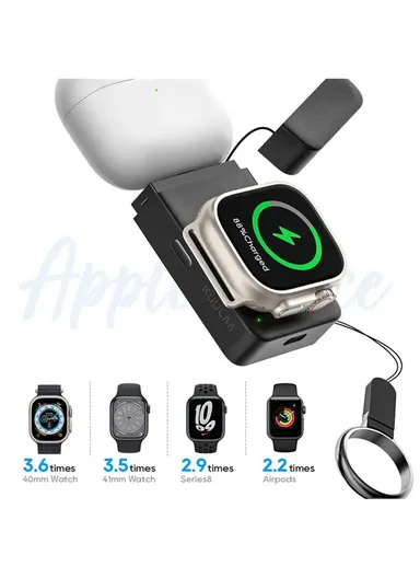 1500mAh Power Bank Magnetic Wireless Charger For Apple Watch KL-YD52 (L7 x W4.2 x H1.55)cm