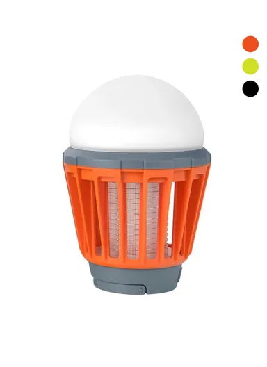 USB Camping Lantern Bug Zapper Tent Light Bulb Mosquito Killer Lamp For Indoor Outdoor (D8.8 x H12.9)cm