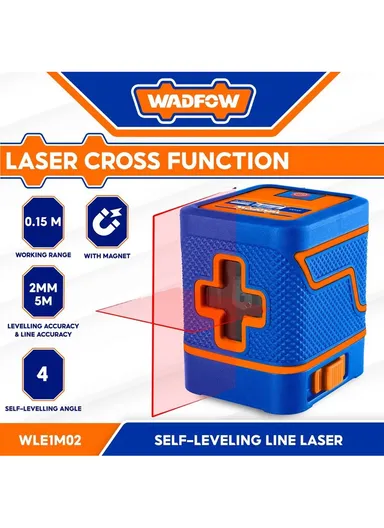 0~20m Plastic Laser Magnet With Two Red Lines WLE1M02