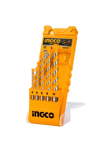 5Pcs Masonry Drill Bit Set AKD3051