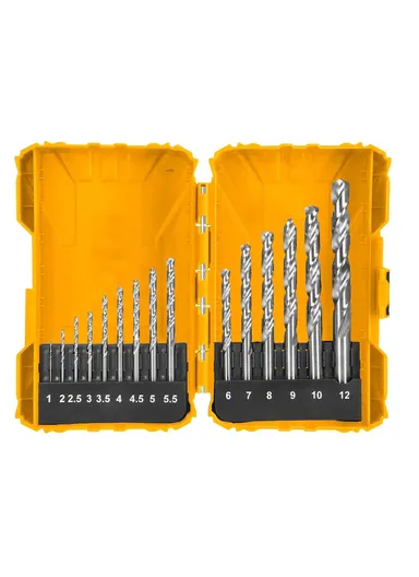 15Pcs HSS M2 Drill Bits Set AKDL51502