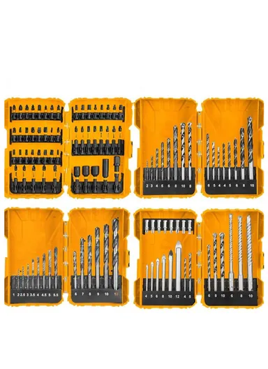 85Pcs Shaped Blades &amp; 4 Screwdrivers With 4 Boxes Set COS23045