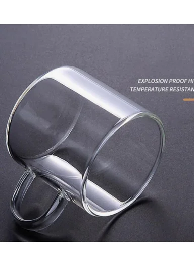 100ml 12 Pcs Round Coffee Glass Cup Set For Espresso &amp; Lattes DM001B