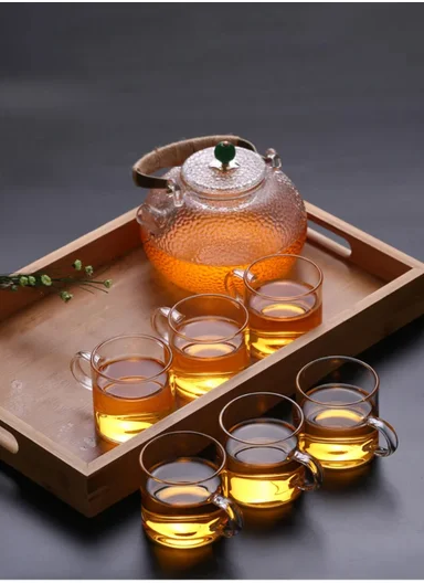 100ml 12 Pcs Round Coffee Glass Cup Set For Espresso &amp; Lattes DM001B