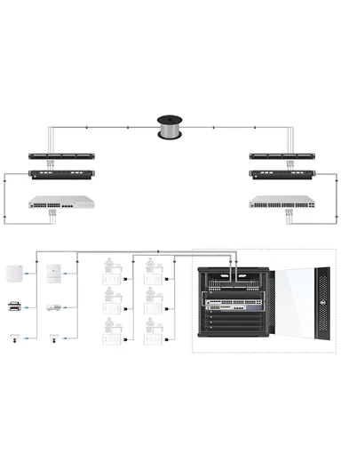 305M CAT6 FTP Solid Cable Roll PoE PVC FTP Network Cable