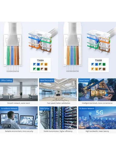 305M CAT6 FTP Solid Cable Roll PoE PVC FTP Network Cable